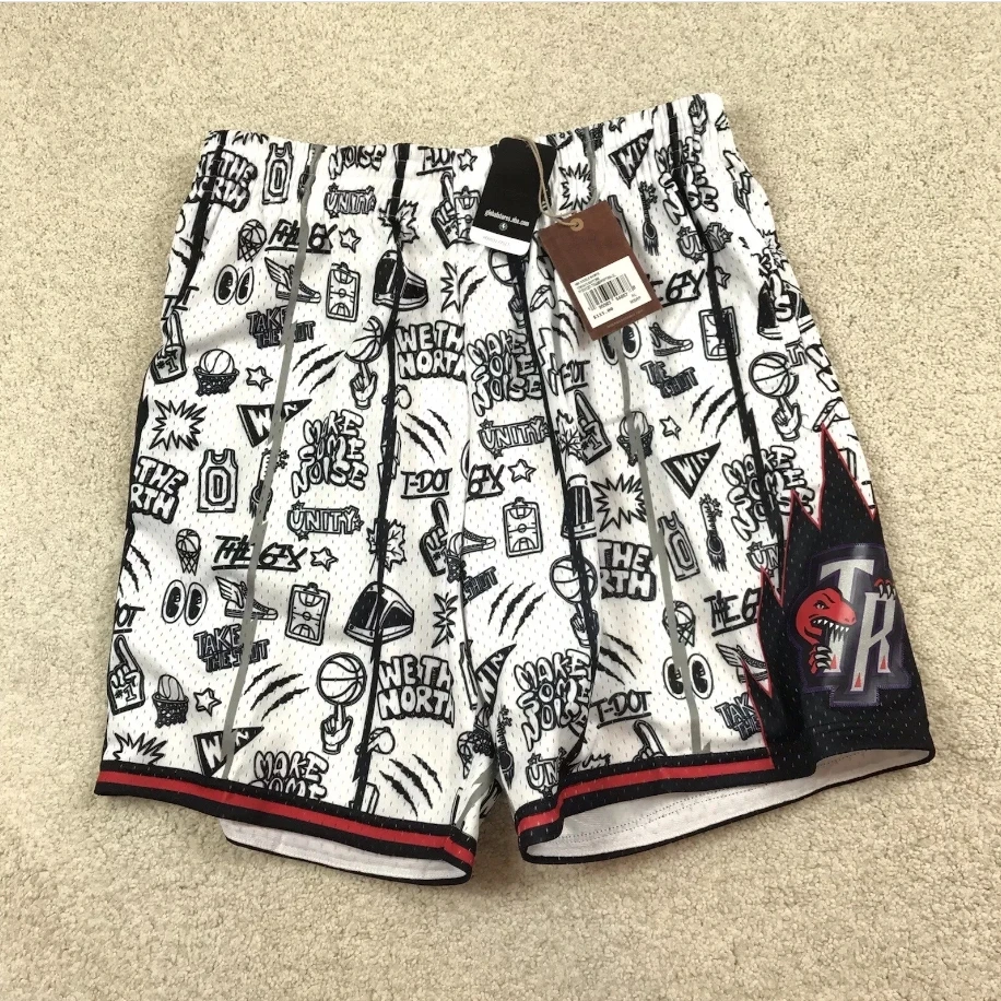 3D Printed Raptors Men's Sports Fitness Shorts Summer Men's Sports Fitness Shorts Comfortable Training Running Casual Loose