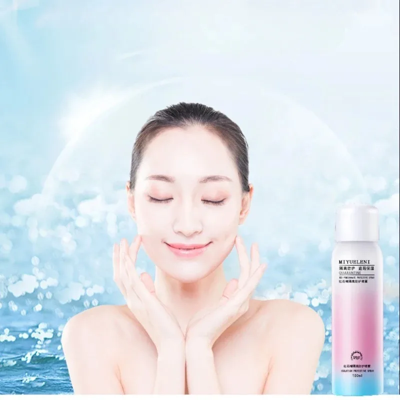 Red Pomegranate Isolation Protection Refreshing Moisturizing Waterproof and Sweatproof Carry Isolation Protection Spray