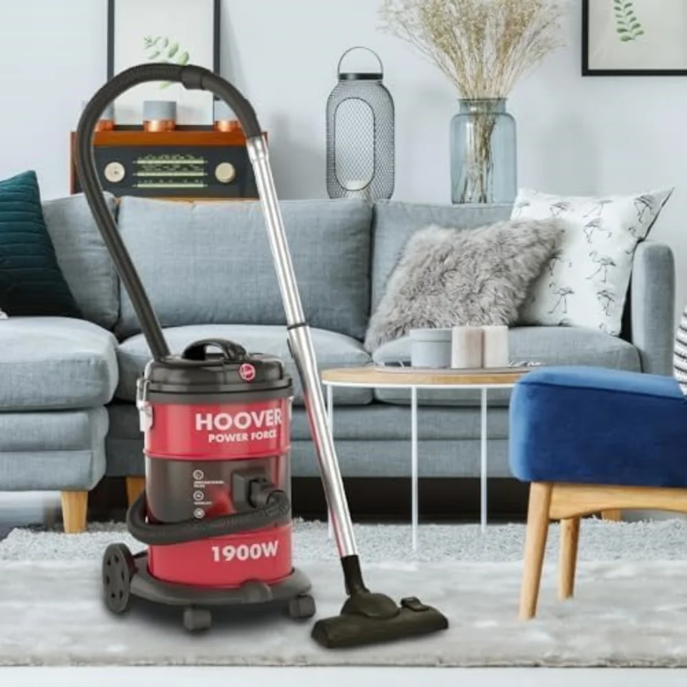 مكنسة هوفر طبلة مع وظيفة منفاخ قوة الطاقة خزان مكن...