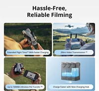 Drone DJI Mini 5 Pro ultra-léger et pliable avec caméra 1 pouce CMOS omnidirectionnel détection d'obstacles Active Mini 5 Pro 7