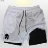 Spartan Compression Shorts 2-in-1 Men's Casual Beach Gym Fitness Jogging Sports Breathable Quick Dry Elastic Swim 1