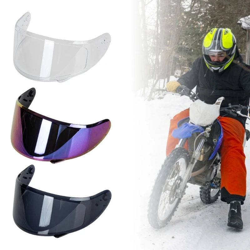 Motorcycles Helmet Visor Lens Shield Full Face Shield for QIKE QK111 Helmet Replacement Lens Visors Drop Shipping