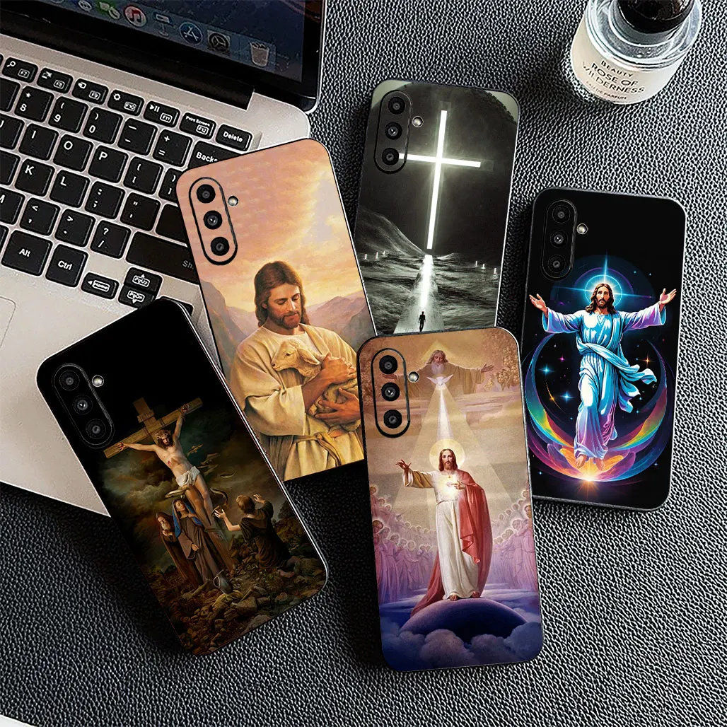 Divine Savior Christian Cross Phone Case Cover