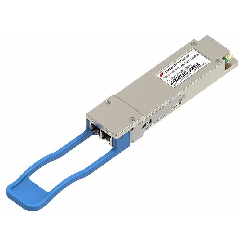 ADOP for Cisco QSFP-100/112G-LR4-20 Compatible 100GBASE-LR4 and 112GBASE-OTU4 QSFP28 Dual Rate 1310nm 20km DOM Duplex LC SMF модуль оптический b4com b4t qsfp 100g lr4 lc2 qsfp28 100gbase lr4 1310nm lc duplex smf 10km