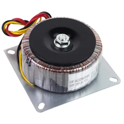 Versatile Voltage Transformer: 220V to Multiple Output Options, 100W Capacity - Dual 15V (100W)