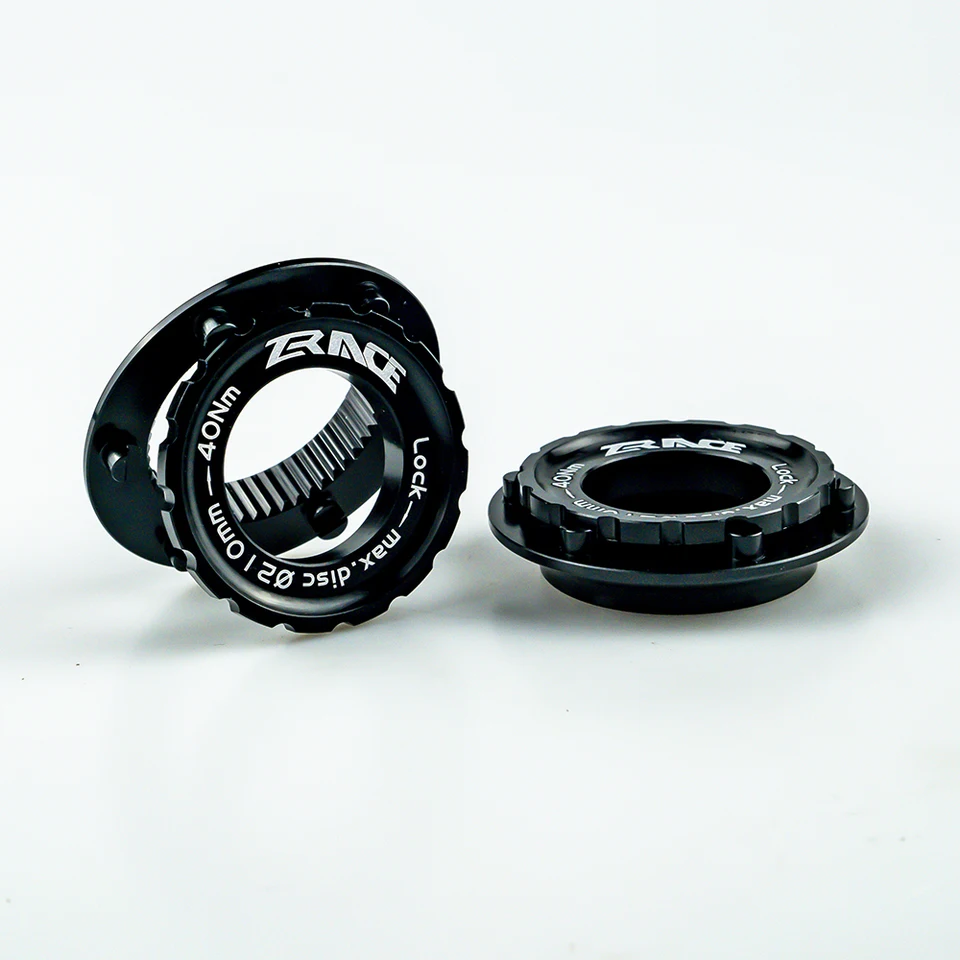 Adaptateur BUCKLOS Centre Lock Vers 6 Trous Pour Disques De Frein Shimano - Noir