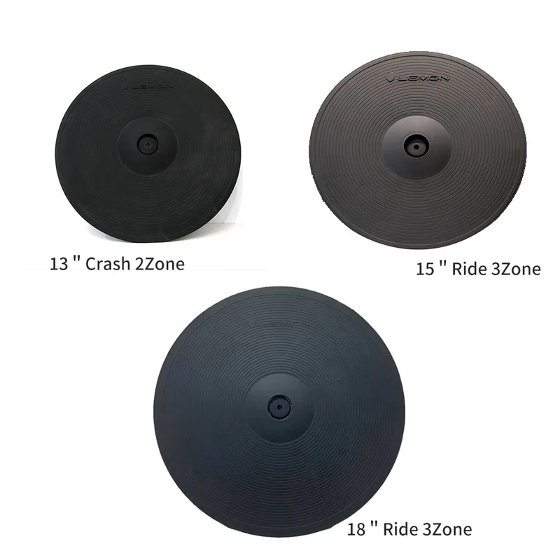 Lemon electronic drum cymbals bundle Aset 13/15/18