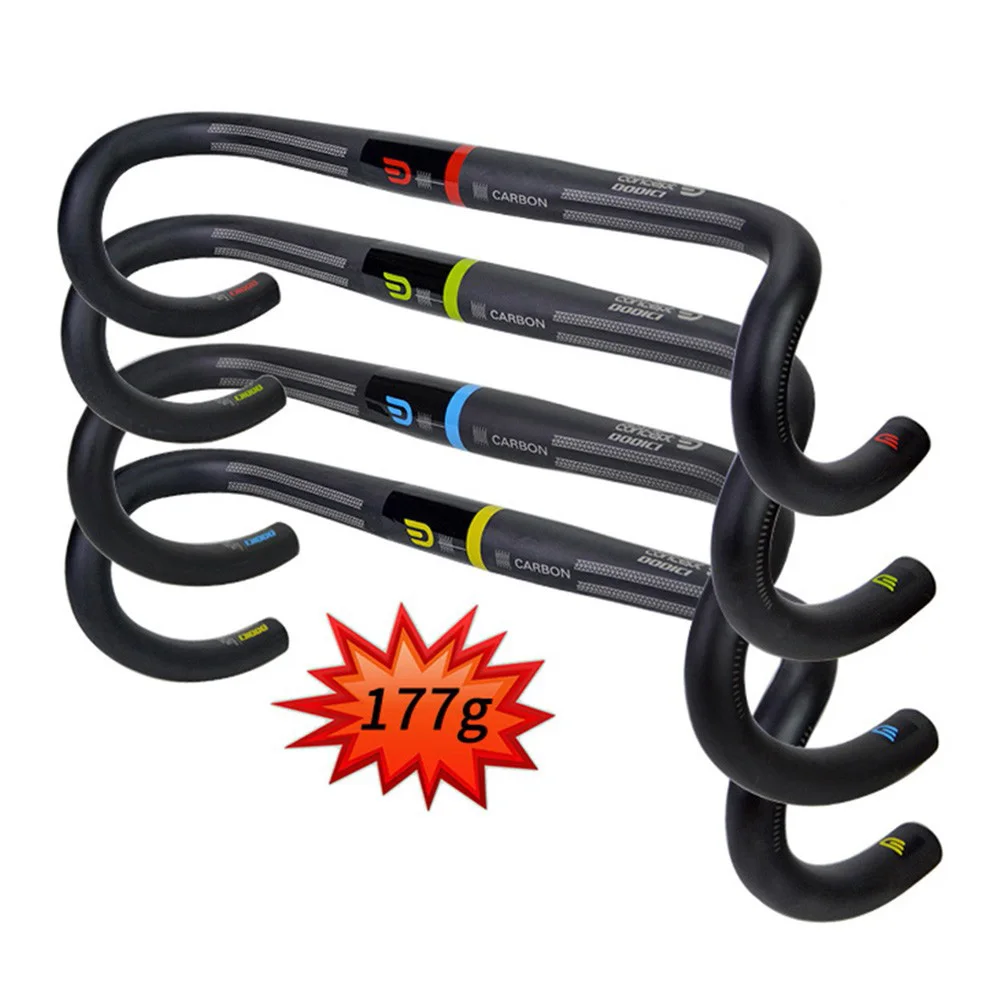 

Full Carbon Fiber Road Bike Handlebar 318mm*400/420mm Drop Bar Lightweight and Comfortable DODICI Cycling Handlebar