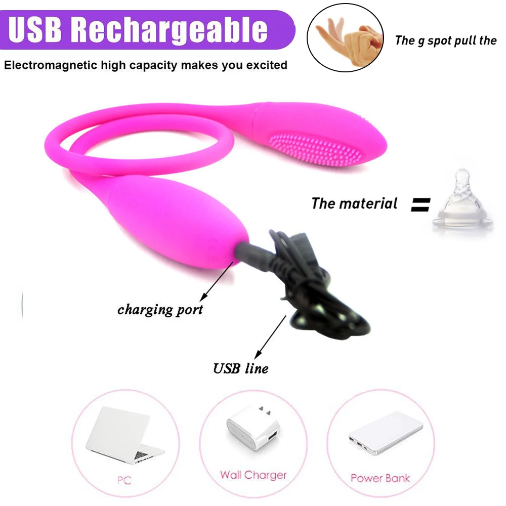 Double vibrateur à double tête avec 10 vitesses pour stimulation_voghion.com