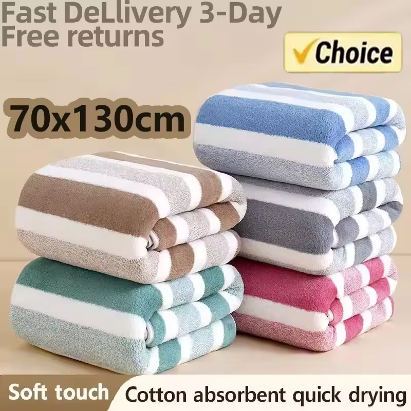 Soft and Absorbent Bath Towel Set - Cozy Towels for Daily Use Thickened Soft Face Towel for Sensitive Skin Gentle Touch ﻿