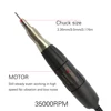 Strong 90+102 Jewelry Polishing Machine 35000 rpm Home Nail Micromotor Set Foot Care Tool 5
