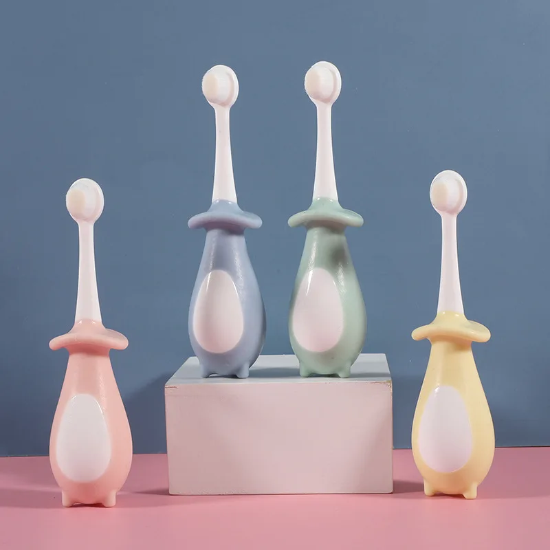 

5PCS Children's Toothbrush Animal Model Baby Toothbrush 1-6 Years Old Spot Tooth Guard Children's Toothbrush Soft Hair