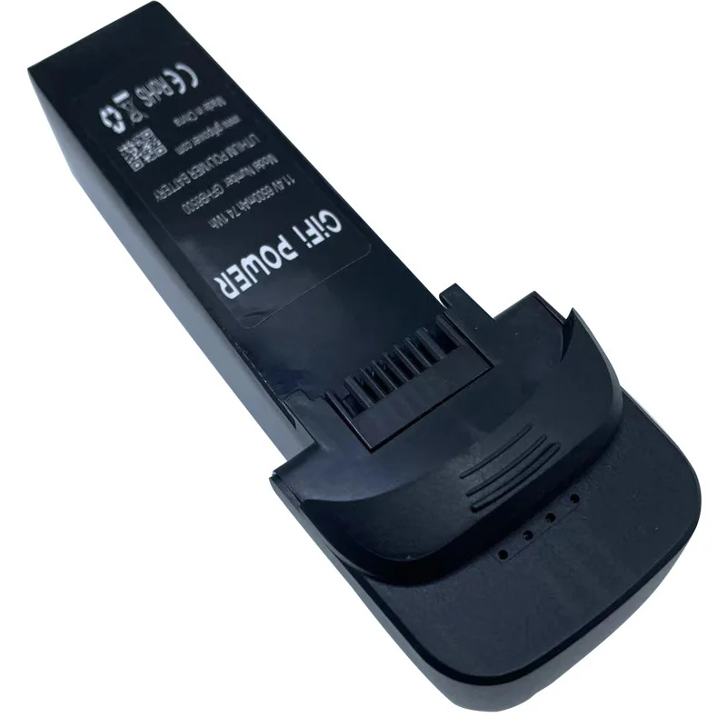Pack batterie 11.4V 6500mAh pour Hubsan Z37Pro posé sur fond blanc