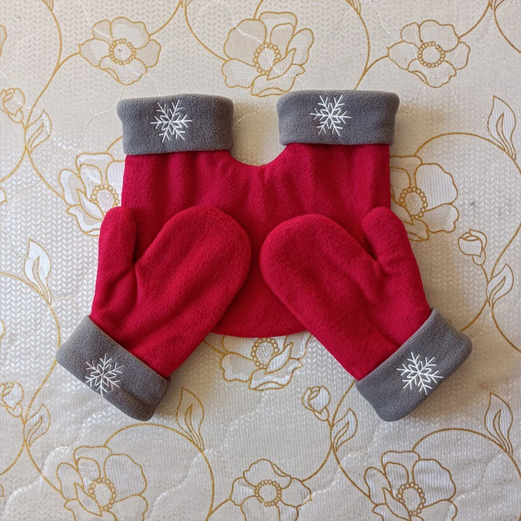 Winter Couple Gloves Polar Fleece Lovers Winter Thicken Warm Glove Sweethearts Christmas Gift Romantic Couples Mittens