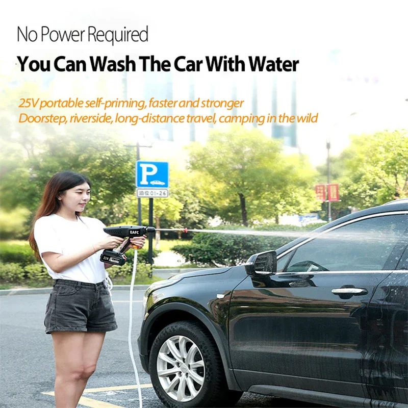 Cordless Pressure Washer Gun 5