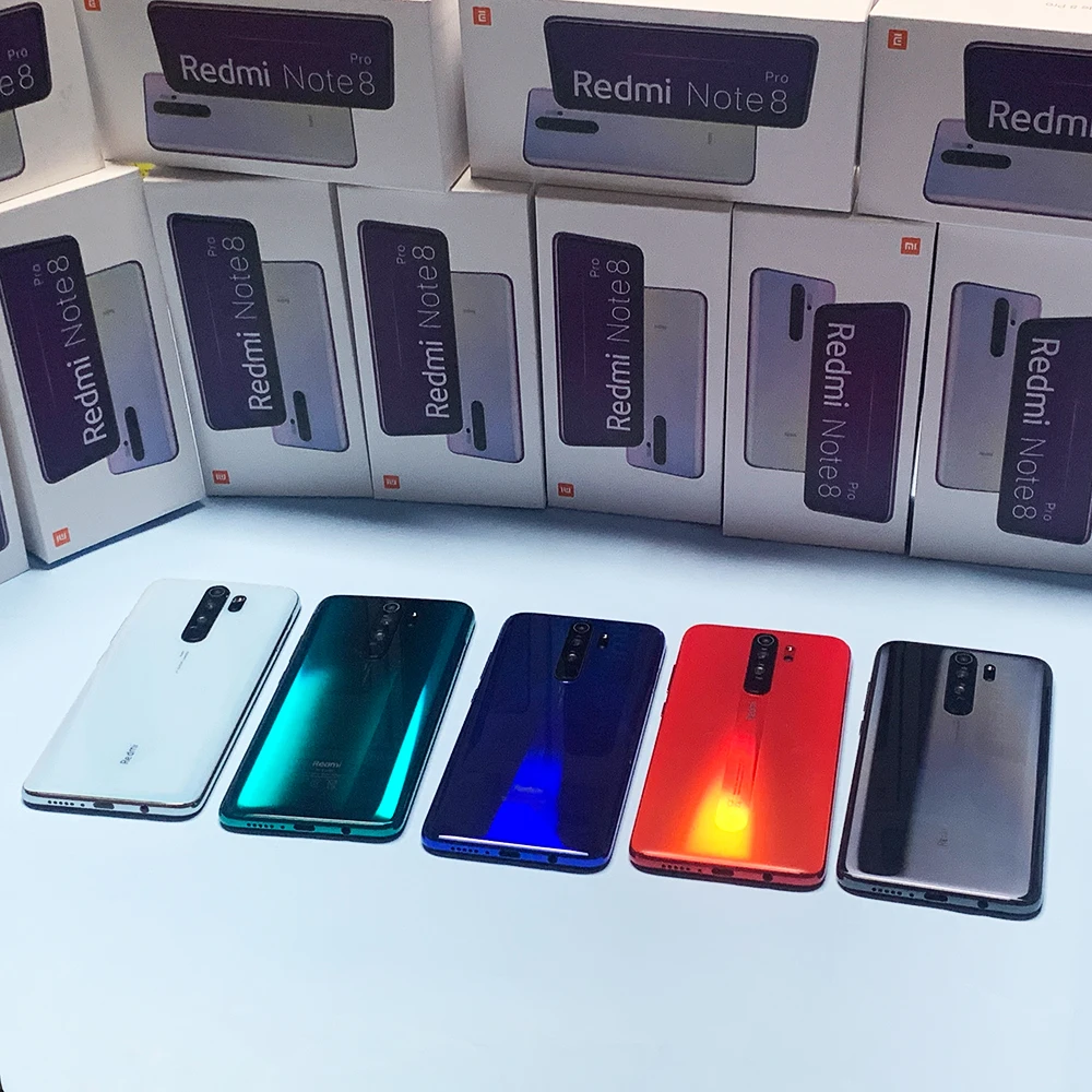 Original Xiaomi Redmi Note 8 Pro NFC 8GB 128GB Android Cell