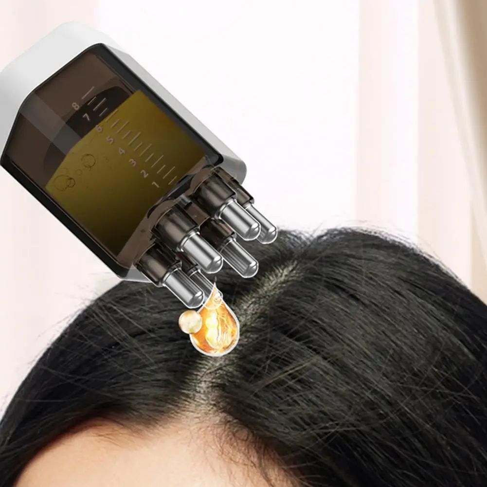 Description Picture 6 of itemScalp Applicator Oil Application for Healthy Hair Hair Growth Scalp Massager Comb with Essential Oil Applicator Tool for Men