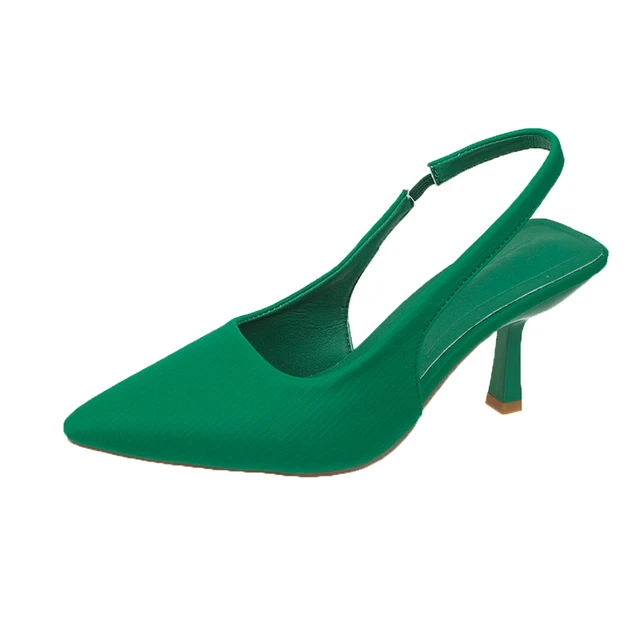 Vrijgekomen Oefenen lunch Womens Green Heels Pumps Shoes | Ladies Green High Heels Shoes - Ladies High  Heels - Aliexpress