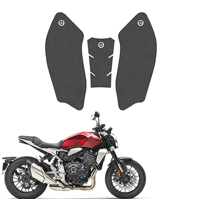 Motorcycle Non-Slip Side Fuel Tank Stickers Pad For HONDA CB1000R 18-20