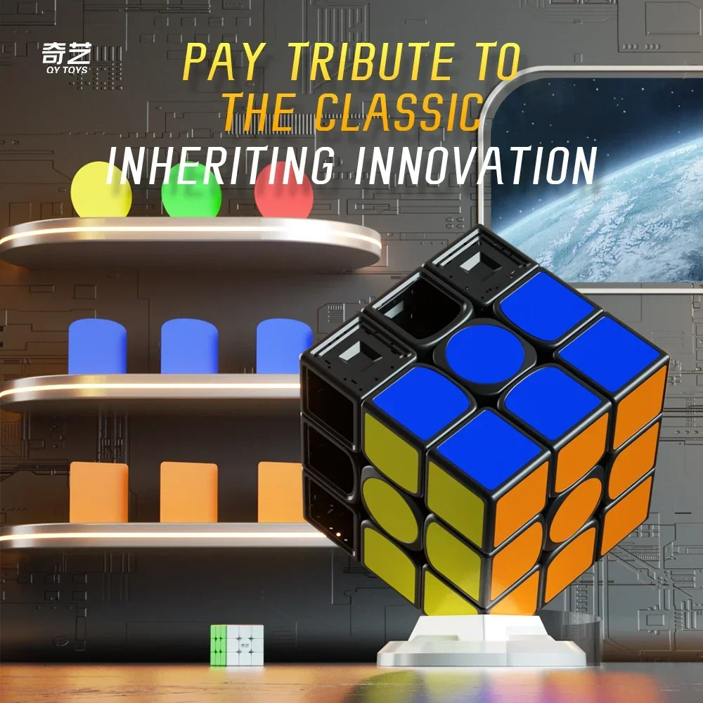 [CubeQuest]QiYi Warrior Plus Magnetic Max Box 18cm Super Big 3x3x3 Cube Magic Puzzle Cubo Magico Professional Educational Toy 3