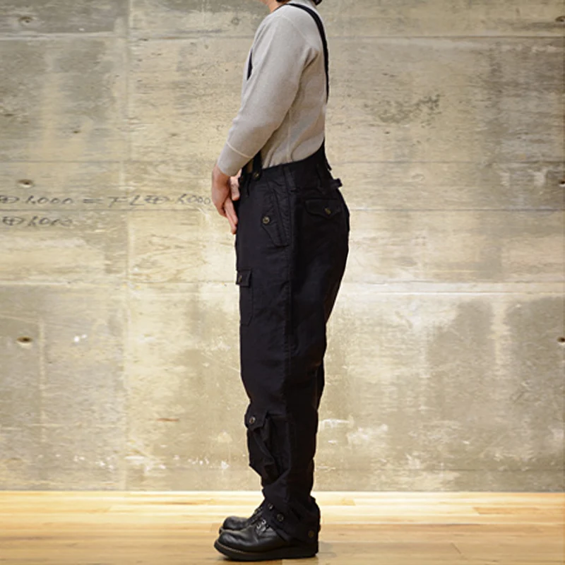 YUTU&MM Lovers loose big size overalls cotton trousers new style trousers multi-pack casual pants overalls trousers trend 2099