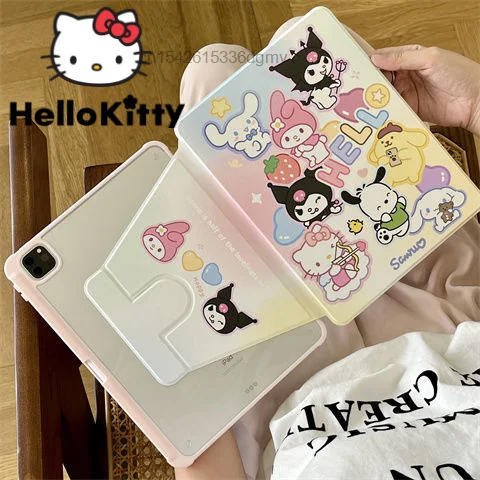 サンリオハローキティクロミipadケースプロ2021 2020 12.9インチ