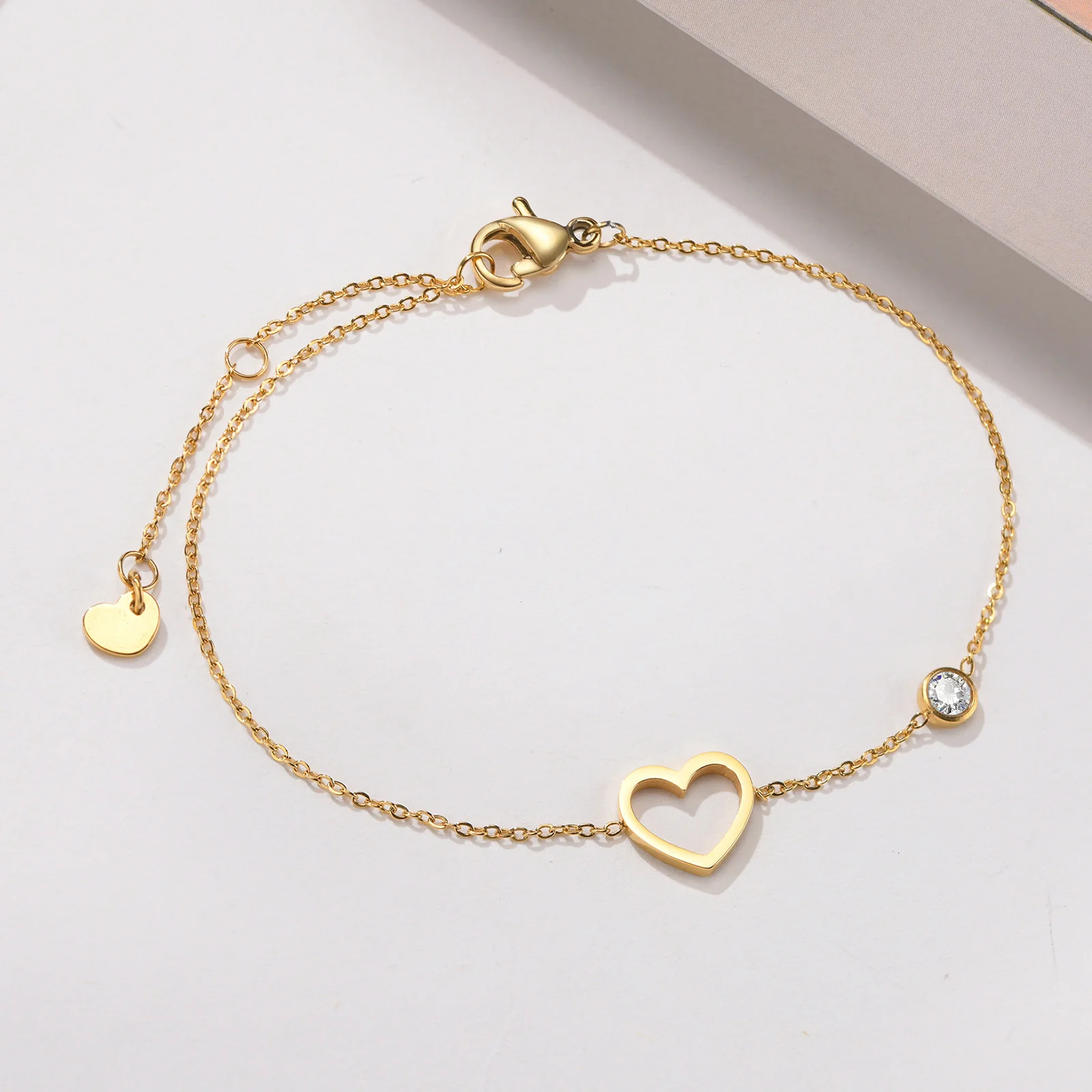 Stainless steel bracelet metal bracelet Stainless Steel Sun Chain Bracelet Adjustable Charm Sunburst Wrist Stackable Link Bracelet Minimalist Jewelry