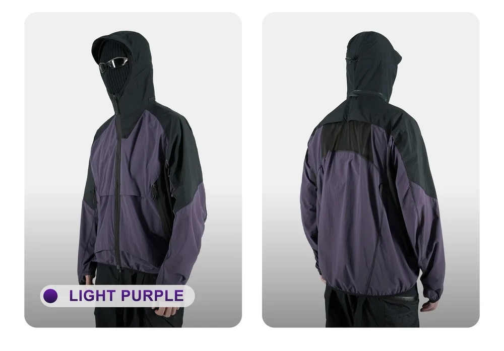 Reindee Lusion 25s UPF50+ Lightweight sunscreen jacket 3d loose design mesh splicing vent foldable techwear gorpcore