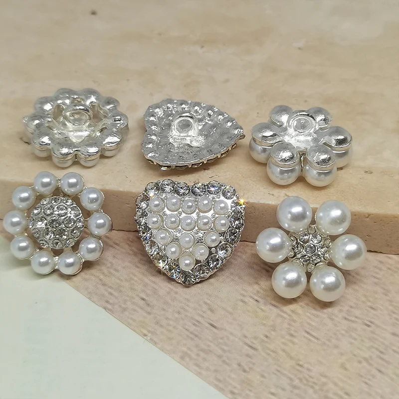  Rhinestone Buttons for Clothing Rhinestones Decorative