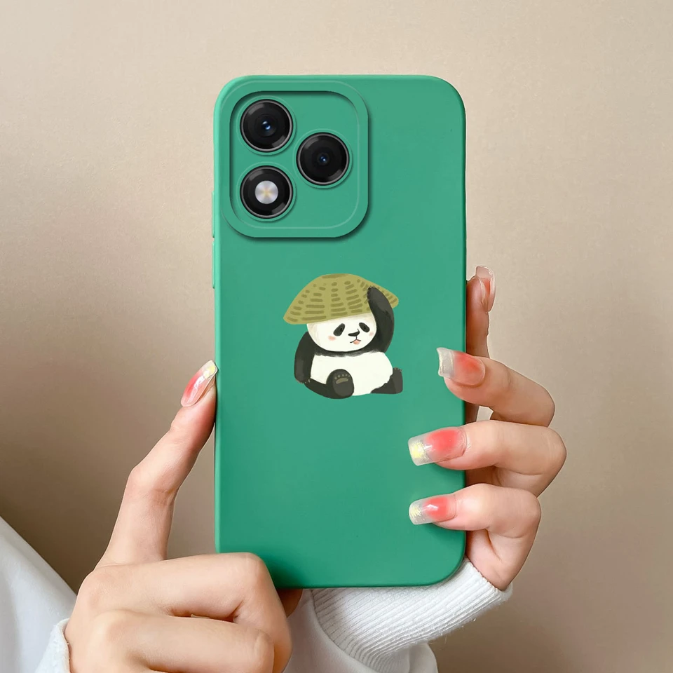 Panda Cat Astronaut Camera Protection Bumper Case - Enhanced Phone Protector