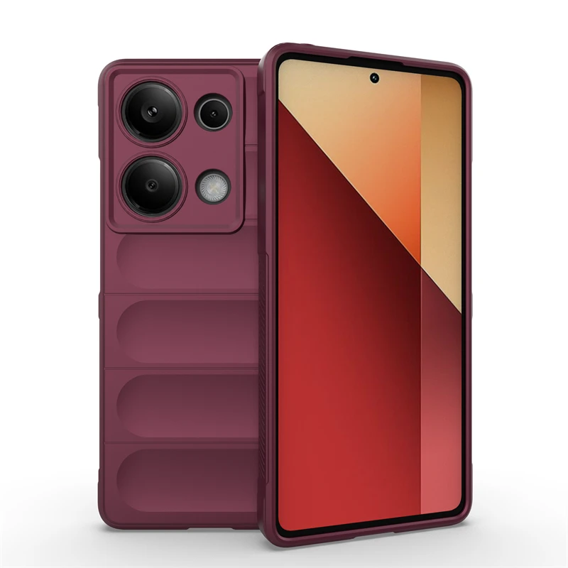 thumbnail image 1 of For Redmi Note 13 Pro Case Cover Xiaomi Redmi Note 13 Pro Plus 5G Capas Shockproof Colour Soft TPU Fundas Redmi Note 13 Pro 4G, 1 of 5