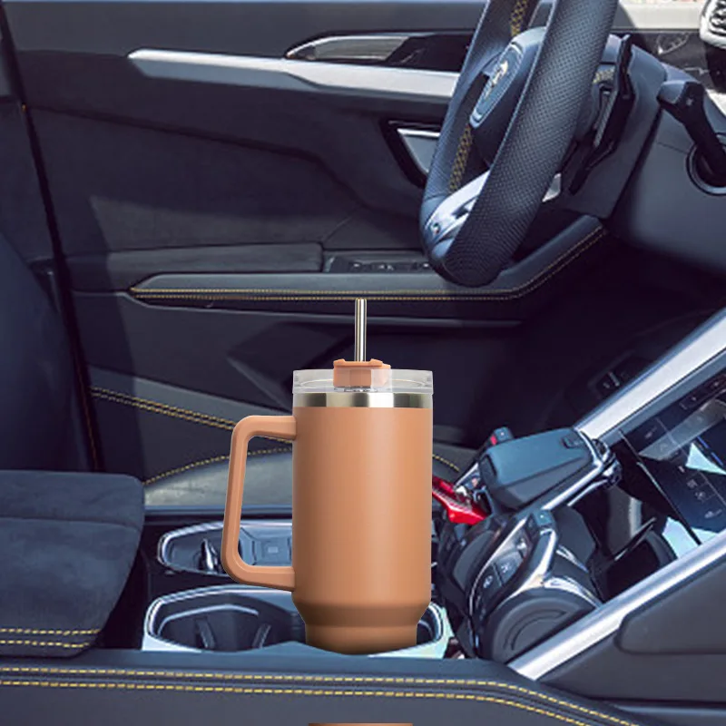Drinking Straws Cross Border 40oz Car Mug Replacement Straw Water Mug Insulated 304 Stainless Steel Straws