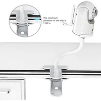 Support universel pour moniteur de bébé, support de caméra pour bébé, pour berceau, pépinière, Clip à vis 1/4, tuyau, montage sans trou, CCTV Ph 6