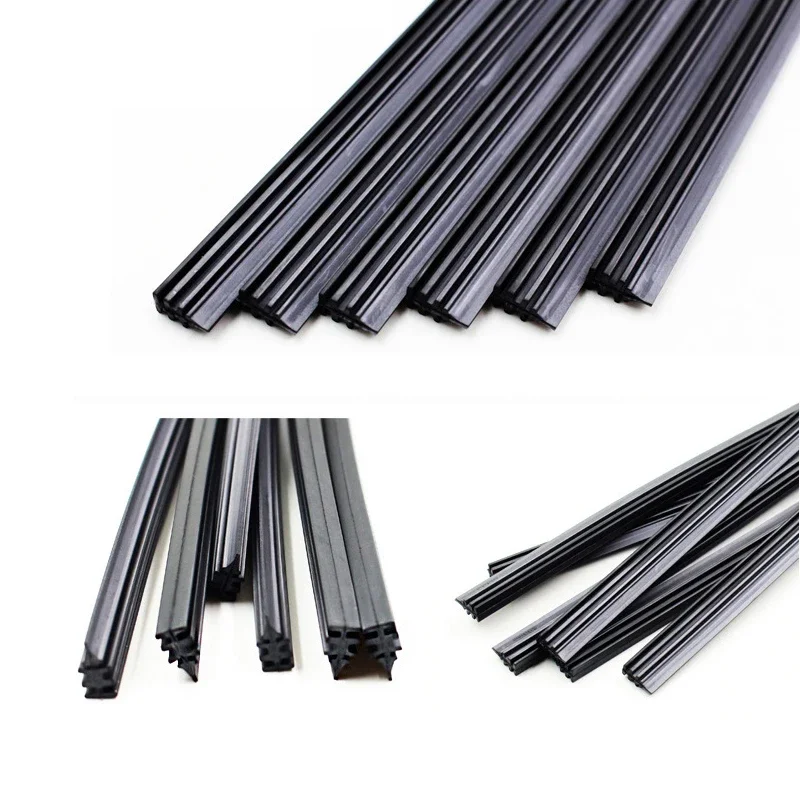 2Pcs/lot Universal Auto Vehicle Insert Soft Rubber Strip Refill for Frameless Wiper Blades 6mm 26" 24" 22'' Car Accessories 4
