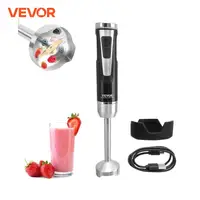 VEVOR 8 Speed Immersion Mini Portable Blender Handheld Mixer Machine 200W 500W  Cordless Recharge home-appliance for Kitchen 1