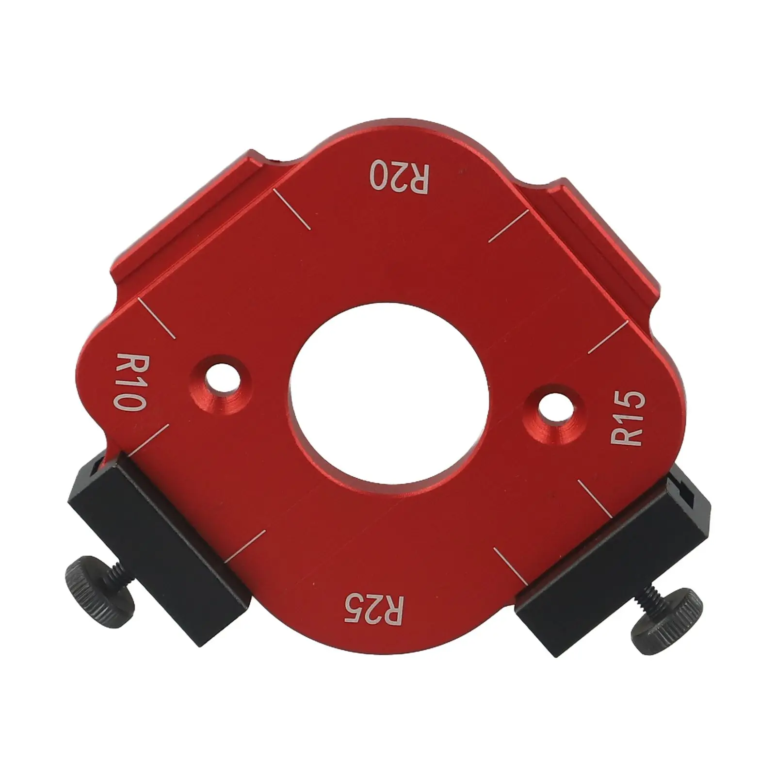 Radius Jig Router Template Corner Radius Routing Guide Router Bit Arc 10-25R 30-50R Woodworking Round Corner Chamfer Template
