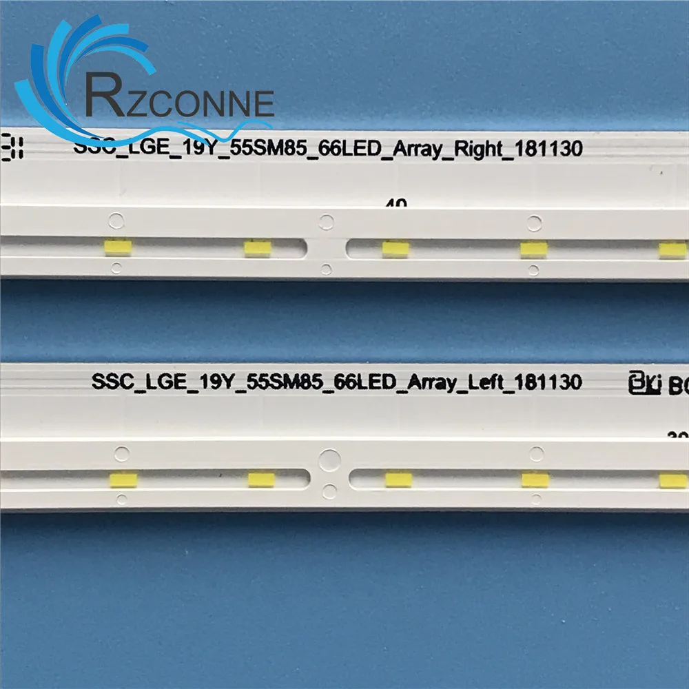 Tira de Retroiluminação Led para Retroiluminação 66 Lâmpada para 55sm8600pua 55sm8100aua 55sm8200pla Mek64586501 Ssc-lge 19y 55sm85 66led Nc550eqg-aahh1 - Imagem 2