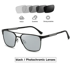 Premium Photochromic Polarized UV400 Sunglasses - High - Quality Outdoor Eyewear (Photochromic gray)