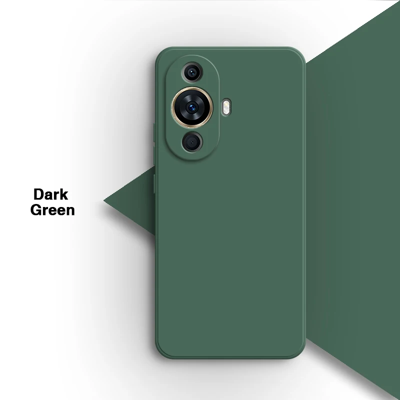 Premium Liquid Silicone Back Cover for Huawei Nova Series - Simple, Stylish, Durable