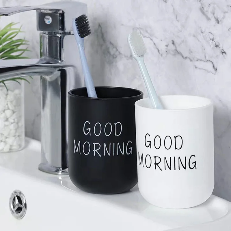 Bathroom Toothbrush Cup Set
