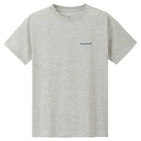 2025 New Cotton T-shirt Montbel Sports Quick-drying Sunscreen Solid Color Printed Small Logo Short Sleeve 1