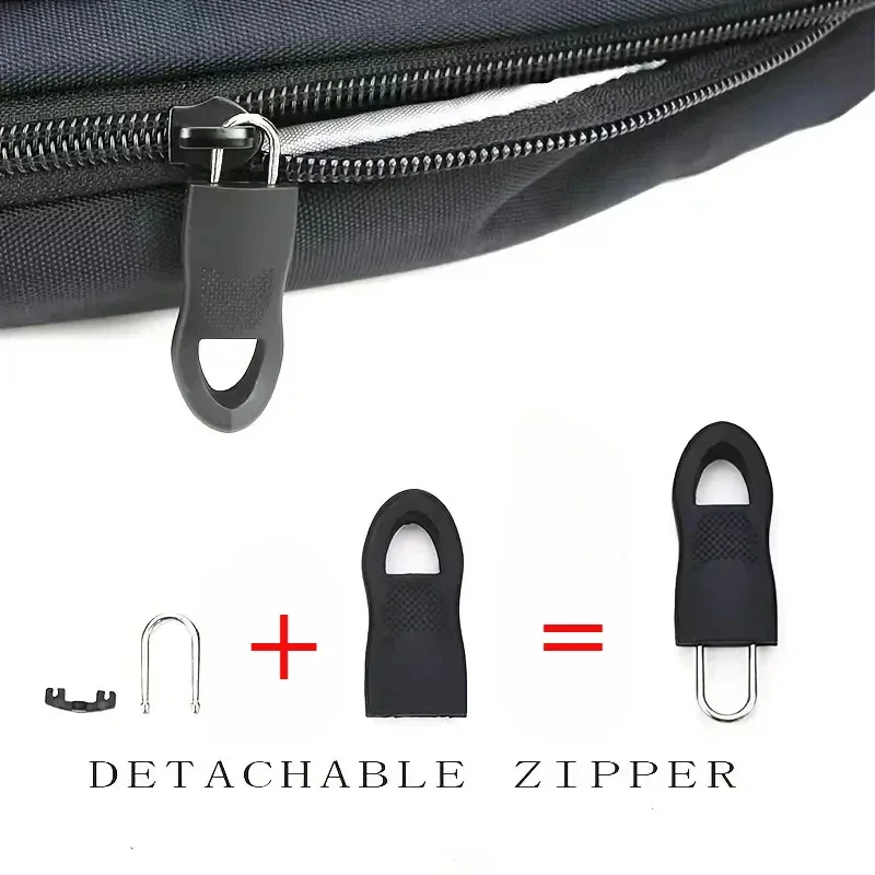 Plastic Zipper Puller Tool for Luggage Schoolbag Clothing