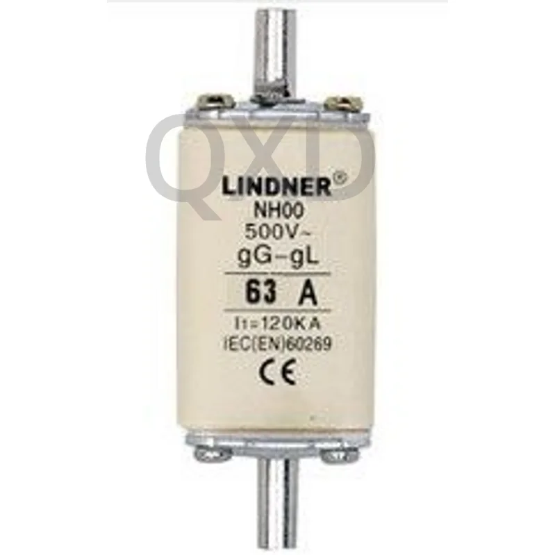 

LINDNER NH00 NT00 63A 500V 120KA 7999.0637 / NH00 NT00 50A 80A 100A 125A 160A 500V 120KA 7999.0507-1607 gG/gL Fuses