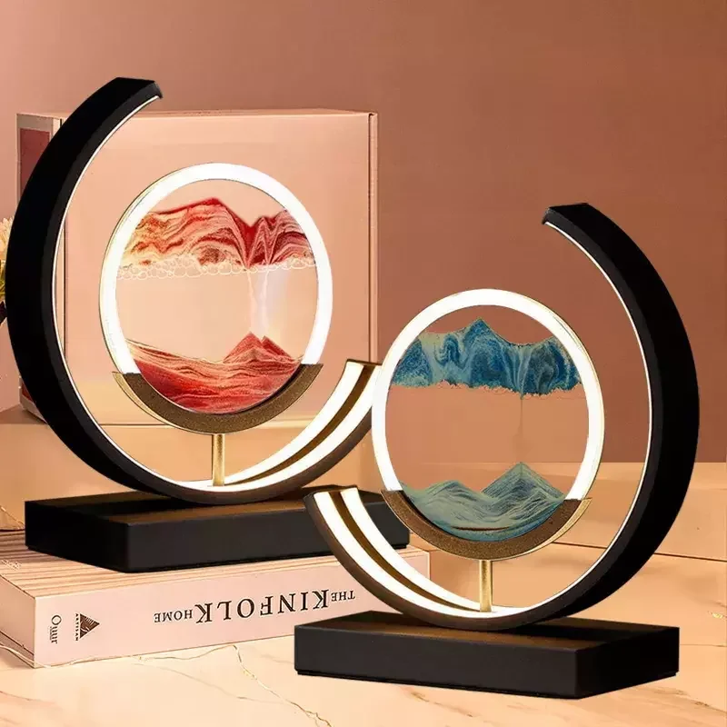 Trending Products s Creative Design Sands Of Time Lamp Remote Control Dimmable