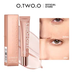 O.TWO.O Makeup Base Face Primer Cream Invisible Pore Light Oil-Free Smooth Makeup Finish Foundation Primer Cosmetic