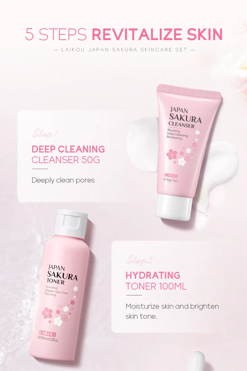 facial limpador clarear manchas escuras sakura soro