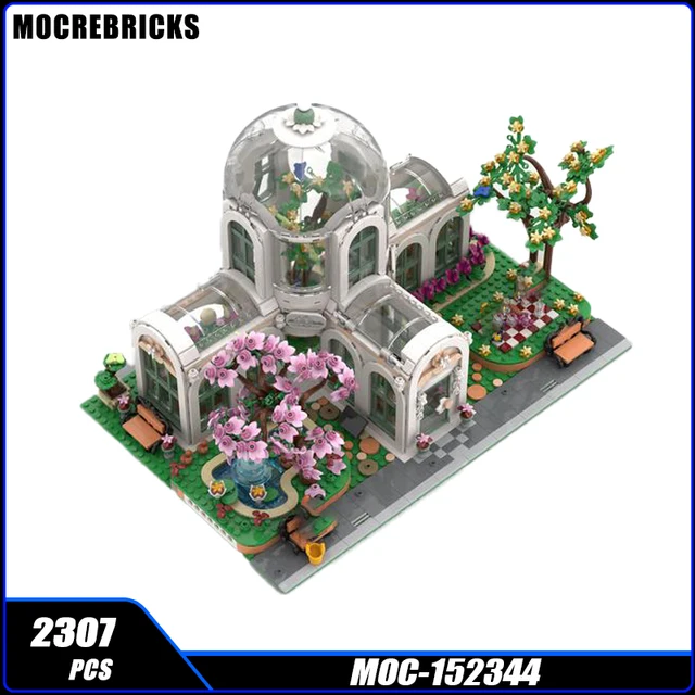 중세 식물원으로 시간 여행: MOC-152344 모듈러 빌딩 블록