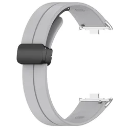 Enhanced Magnetic Silicone Strap for Smartwatch - Youth Edition Bracelet Replacement (Gray)