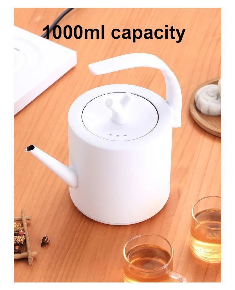 Description Picture 6 of itemLong Mouth Electric Kettle Hand Brew Drip Coffee Pot Temperature Control Teapot Keep-Warm Hot Water Heating Boiler Milk Heater