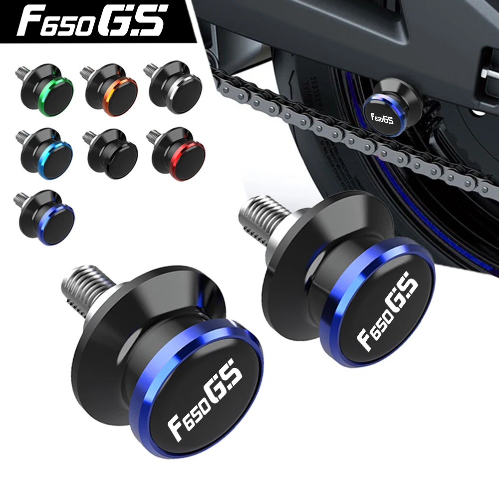 

Motorcycle CNC Alumiunm Swingarm Spools Sliders Stand Screws For BMW F650GS F 650 GS 2000-2012 2011 2010 2009 2008 2007 2006 05